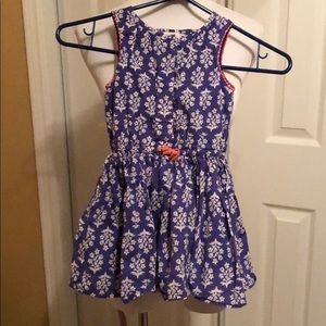 Mini Biden purple dress